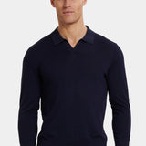 Polo Nevio en Laine — Col Épuré, Coupe Slim Toutes Saisons
