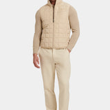 Gilet Sans Manches Piazza — Coupe Slim, Doublure Légère