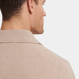 Polo Zippé Quart de Merveille — Tricot Doux, Coupe Ajustée