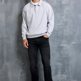 Polo Oversized Milan — Pull en Coton Brossé Épais, Coupe Décontractée