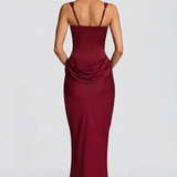 Robe Maxi Cybèle Corset Fourreau Traîne