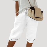 Bermuda Taille Élastique Coupe Ample
