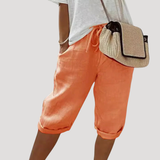 Bermuda Taille Élastique Coupe Ample