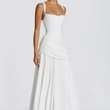 Robe Maxi Luméssia Décolleté Carré Invitée Mariage
