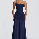 Robe Maxi Luméssia Décolleté Carré Invitée Mariage