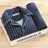 Pyjama Rayé Manches Longues Homme