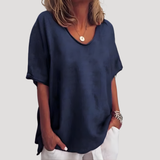 T-shirt Ample Col Rond Manches Larges