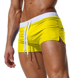 Short de Bain Léger Séchage Rapide Cordon Réglable