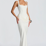 Robe Maxi Cybèle Corset Fourreau Traîne