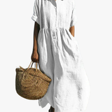 Robe Boutonnée Femme