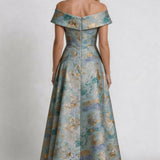 Robe Mère de la Mariée Longue A-Line