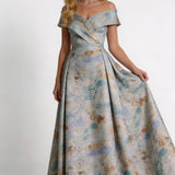 Robe Mère de la Mariée Longue A-Line