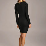 Robe Longue à Manches Ruchées