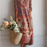 Robe Midi Fleurie Femme