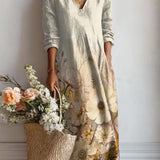 Robe Midi Fleurie Femme