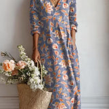 Robe Midi Fleurie Femme