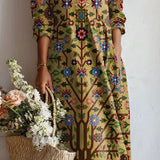 Robe Midi Fleurie Femme