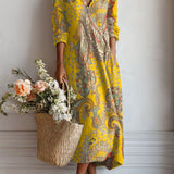 Robe Midi Fleurie Femme