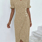 Robe Midi Fleurie pour Femmes