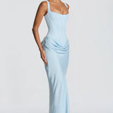 Robe Maxi Cybèle Corset Fourreau Traîne
