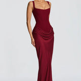 Robe Maxi Cybèle Corset Fourreau Traîne