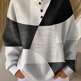 Pull Femme Tricot Waffle Doublé Brossé