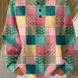 Pull Femme Tricot Waffle Doublé Brossé