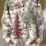 Pull Femme Tricot Waffle Doublé Brossé
