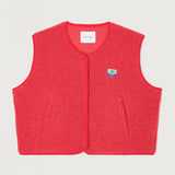 Gilet Sans Manches Boutonné Femme