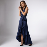 Robe Halter à Volants