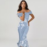 Robe Midi Imprimée Florale Débardeur