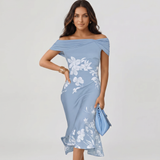 Robe Midi Imprimée Florale Débardeur