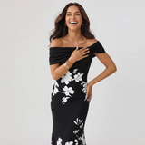 Robe Midi Imprimée Florale Débardeur