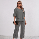 Ensemble Pantalon Large Martha