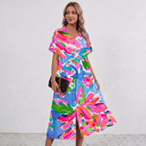 Robe Maxi Imprimée Paula