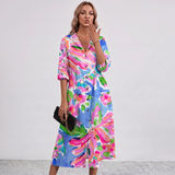 Robe Maxi Imprimée Paula