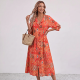 Robe Maxi Imprimée Paula