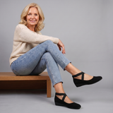 Jynna Ballerine à Bretelles Croisées