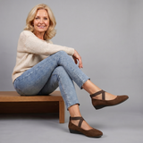 Jynna Ballerine à Bretelles Croisées