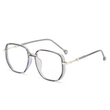Lunettes Lecture Sans Monture Anti-Lumière Bleue Verres Progressifs