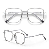 Lunettes Lecture Sans Monture Anti-Lumière Bleue Verres Progressifs