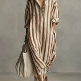Robe Chemise Longue pour Femmes