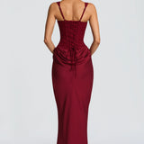 Robe Maxi Moulante Dos Nu