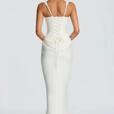 Robe Maxi Moulante Dos Nu