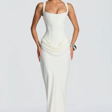 Robe Maxi Moulante Dos Nu
