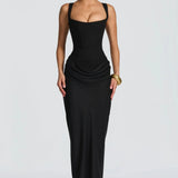 Robe Maxi Moulante Dos Nu