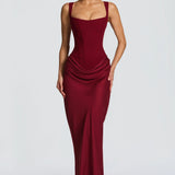 Robe Maxi Moulante Dos Nu
