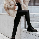Doudoune Oversize Col Fausse Fourrure Grande Capuche